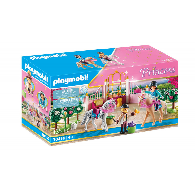 Playmobil Μαθήματα ιππασίας στον βασιλικό στάβλο(70450)