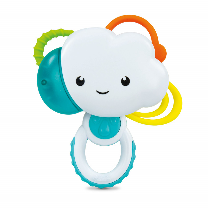 Baby Clementoni Baby Rattle Multicolored Cloud For 3+ Months(1000-17324)