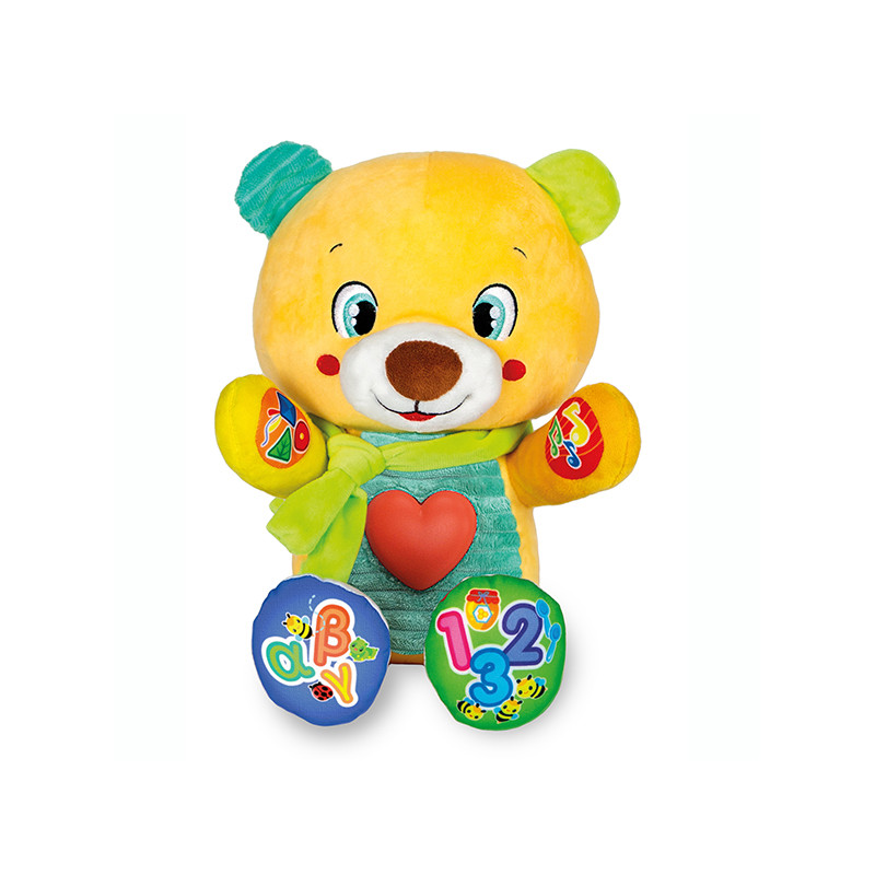 Baby Clementoni Educational Baby Toddler Interactive Teddy Bear Pipis For 6+ Months(1000-63529)