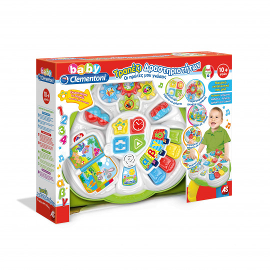 Baby Clementoni Educational Baby Toddler Activities Table For 10+ Months(1000-63595)