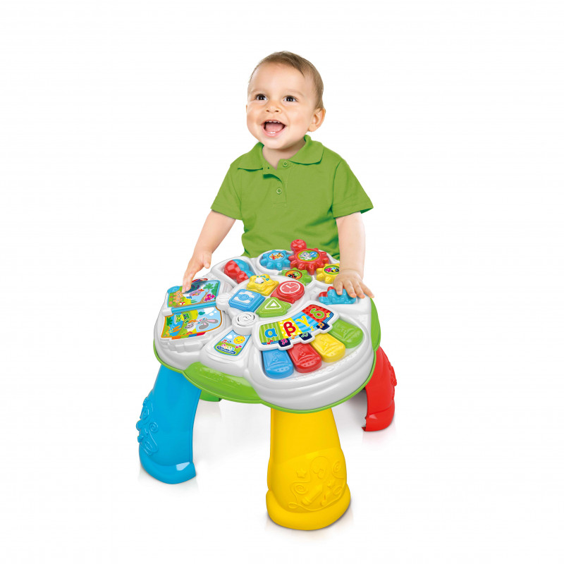 Baby Clementoni Educational Baby Toddler Activities Table For 10+ Months(1000-63595)