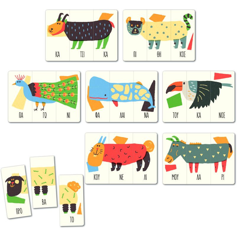 Sapientino Educational Game Fantastic Animals For Ages 5+(1024-63271)