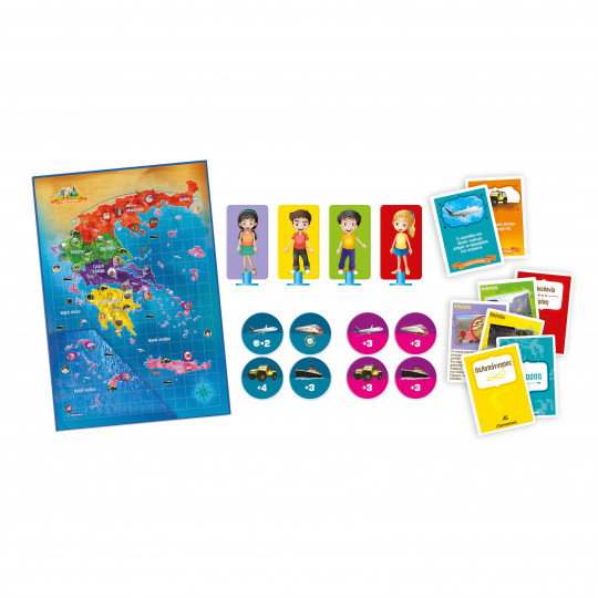 Sapientino Educational Game Discover Greece For Ages 6+(1024-63282)