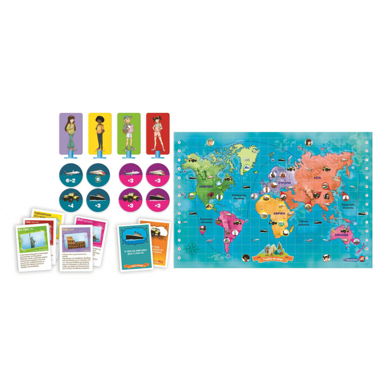 Sapientino Educational Game Discover The World For Ages 6+(1024-63283)