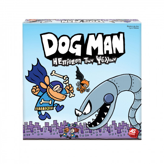 AS Games Board Game Dogman Attack Of The Fleas For Ages 6+ And 2-6 Players(1040-07010)