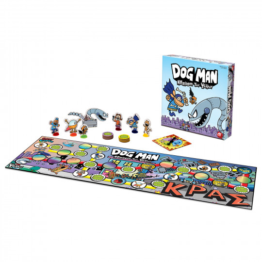 AS Games Board Game Dogman Attack Of The Fleas For Ages 6+ And 2-6 Players(1040-07010)