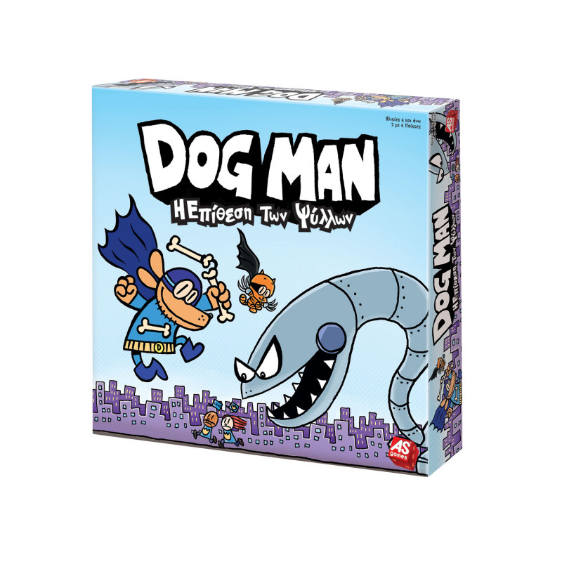 AS Games Board Game Dogman Attack Of The Fleas For Ages 6+ And 2-6 Players(1040-07010)