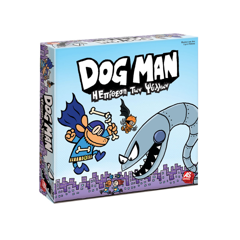 AS Games Επιτραπέζιο Παιχνίδι DoGman Η Επίθεση Των Ψύλλων Για Ηλικίες 6+ Χρονών Και 2-6 Παίκτες(1040-07010)