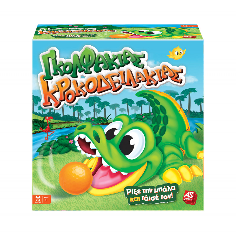 AS Games Board Game Gator Golf For Ages 3+ And 2-4 Players(1040-20922)