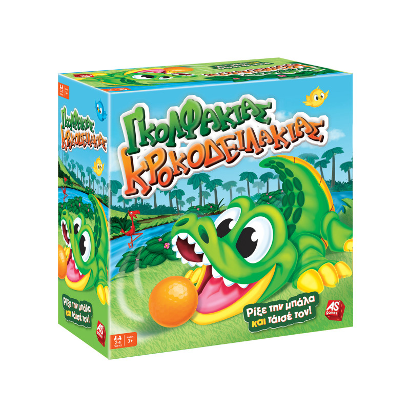 AS Games Board Game Gator Golf For Ages 3+ And 2-4 Players(1040-20922)