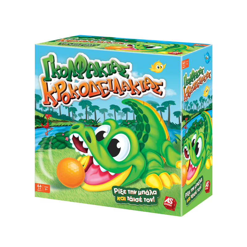 AS Games Board Game Gator Golf For Ages 3+ And 2-4 Players(1040-20922)