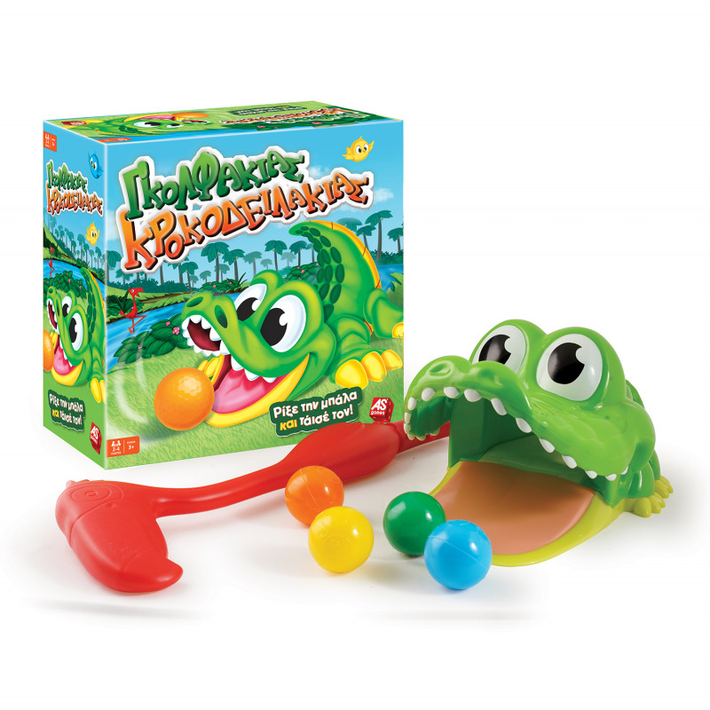 AS Games Board Game Gator Golf For Ages 3+ And 2-4 Players(1040-20922)