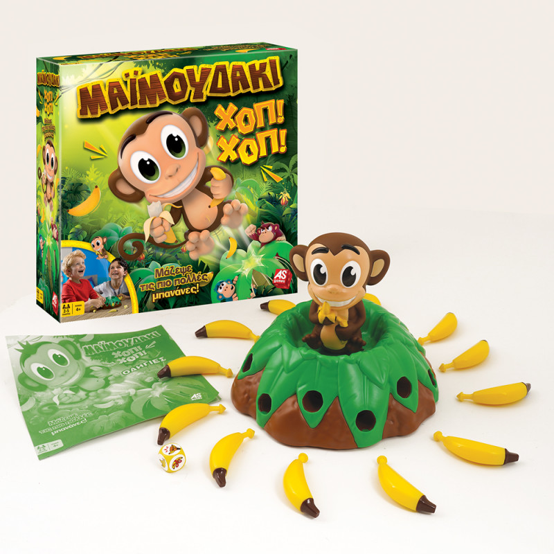 AS Games Board Game Monkey Hop! Hop! For Ages 4+ And 2-5 Players(1040-20923)