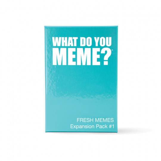 AS Games Board Game What Do You Meme? Fresh Memes Expansion Pack For Ages 18+(1040-24200)