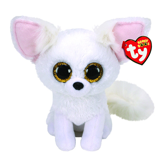 TY Beanie Boos Phoenix Χνουδωτό Αλεπού Λευκή 15εκ(1607-36225)