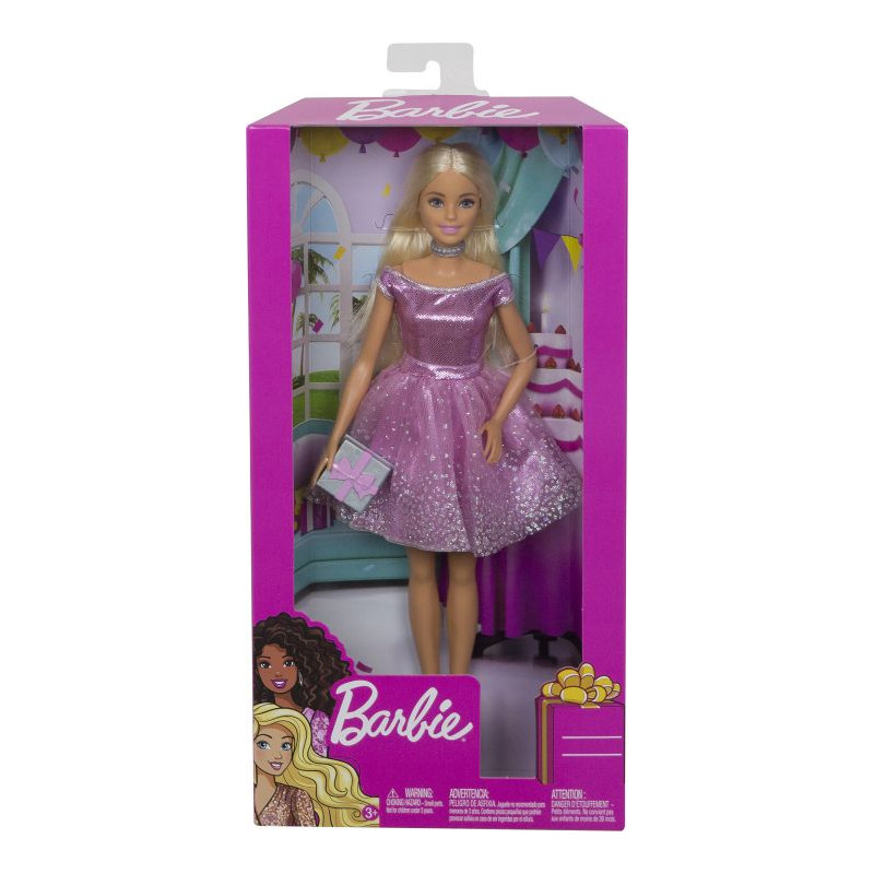 Barbie Happy Birthday Doll And Accessory (GDJ36)