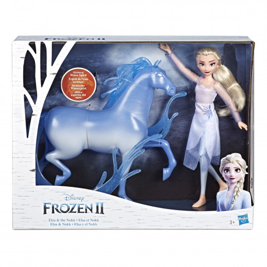 Disney Frozen Elsa Fashion Doll και Nokk (E5516)