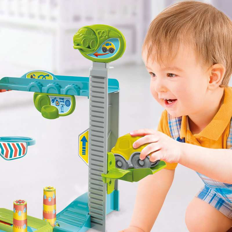 Baby Clementoni Play For Future Toddler Toy Fun Garage Baby Track For 18+ Months(1000-17404)