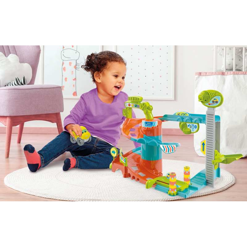 Baby Clementoni Play For Future Toddler Toy Fun Garage Baby Track For 18+ Months(1000-17404)