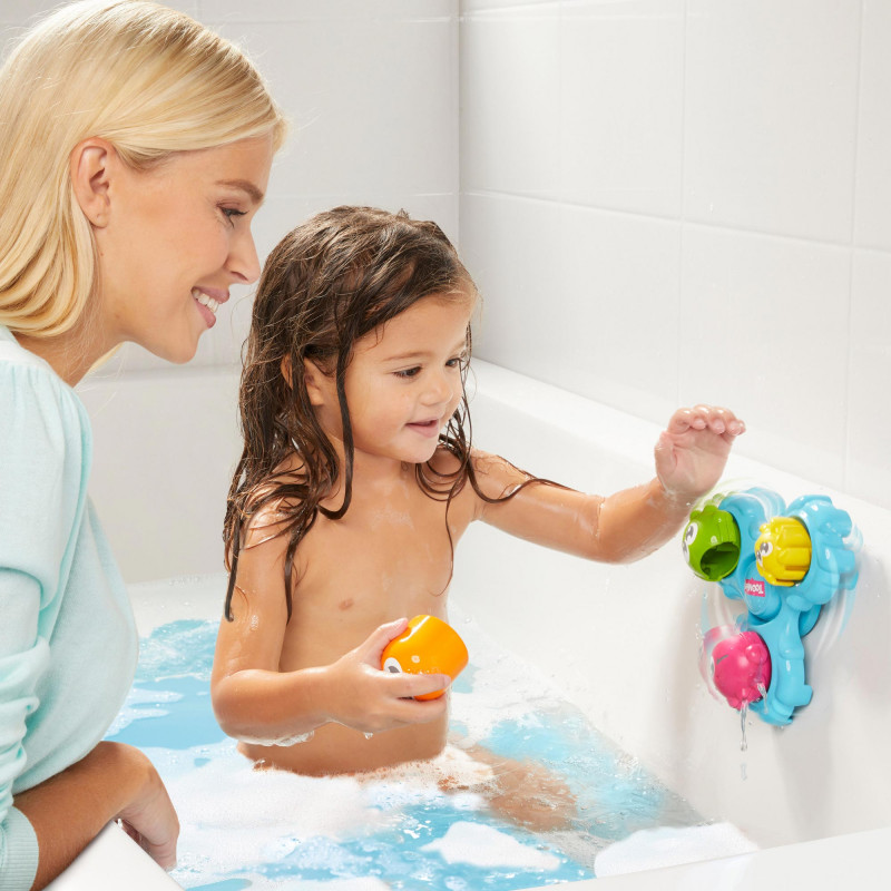 Tomy Toomies Baby Toddler Bath Toy Spin And Splash Octopals For 12+ Months(1000-72820)