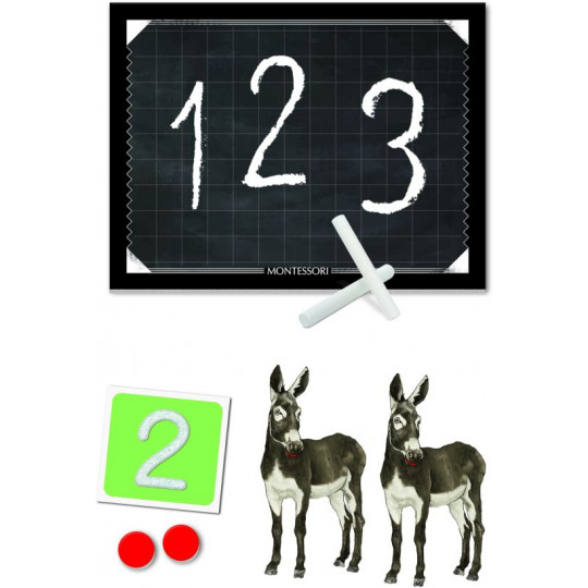 Montessori Educational Game The Numbers For Ages 4-6(1024-63221)