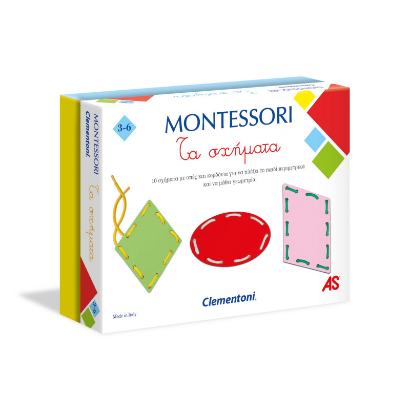 Montessori Εκπαιδευτικό Παιχνίδι Τα Σχήματα Για 3-6 Χρονών(1024-63223)