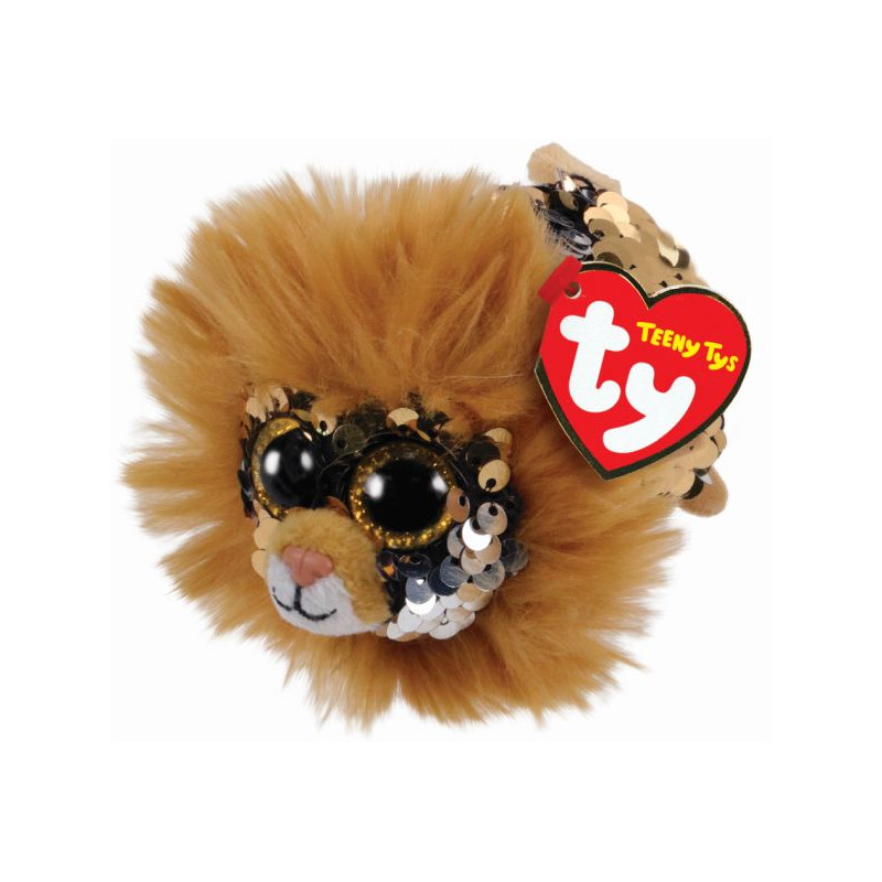 Teeny Regal Sequin Lion Plush(1607-42409)