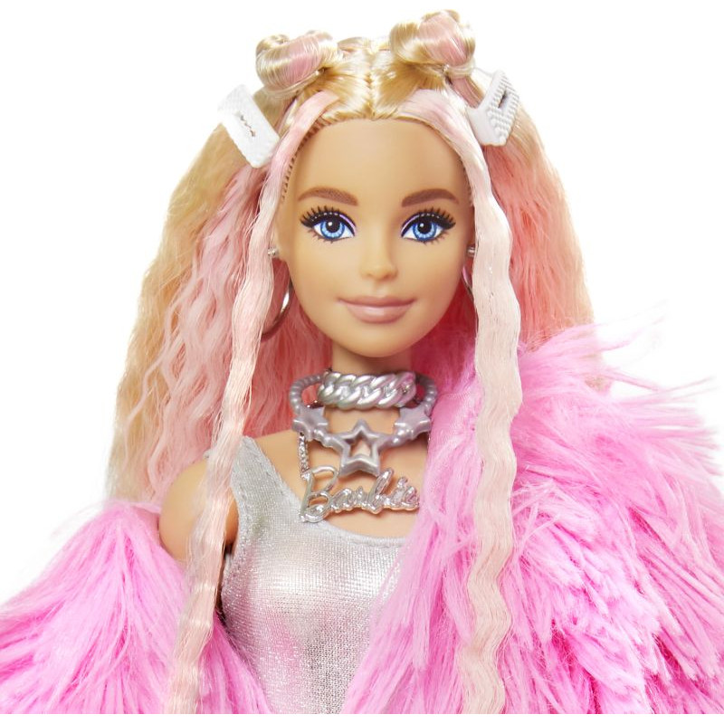 Barbie Extra-Fluffy Pink Jacket (GRN28)