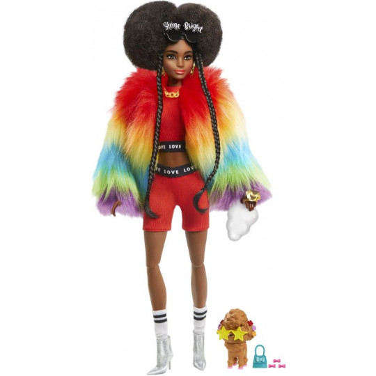 Barbie Extra-Rainbow Coat (GVR04)