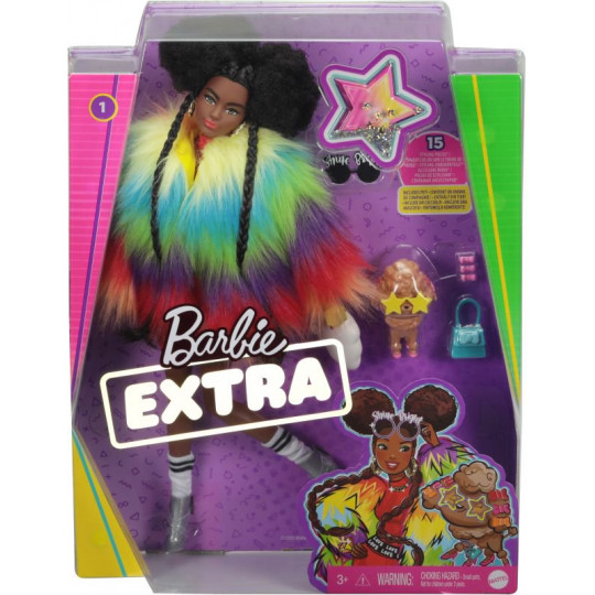 Barbie Extra-Rainbow Coat (GVR04)