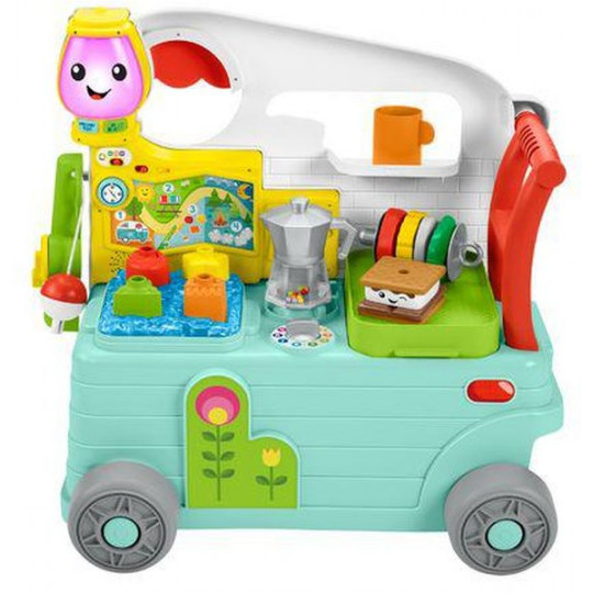 Fisher Price Laugh &amp; Learn Εκπαιδευτικό Τροχόσπιτο 3 Σε 1-Smart Stages (HCK81)