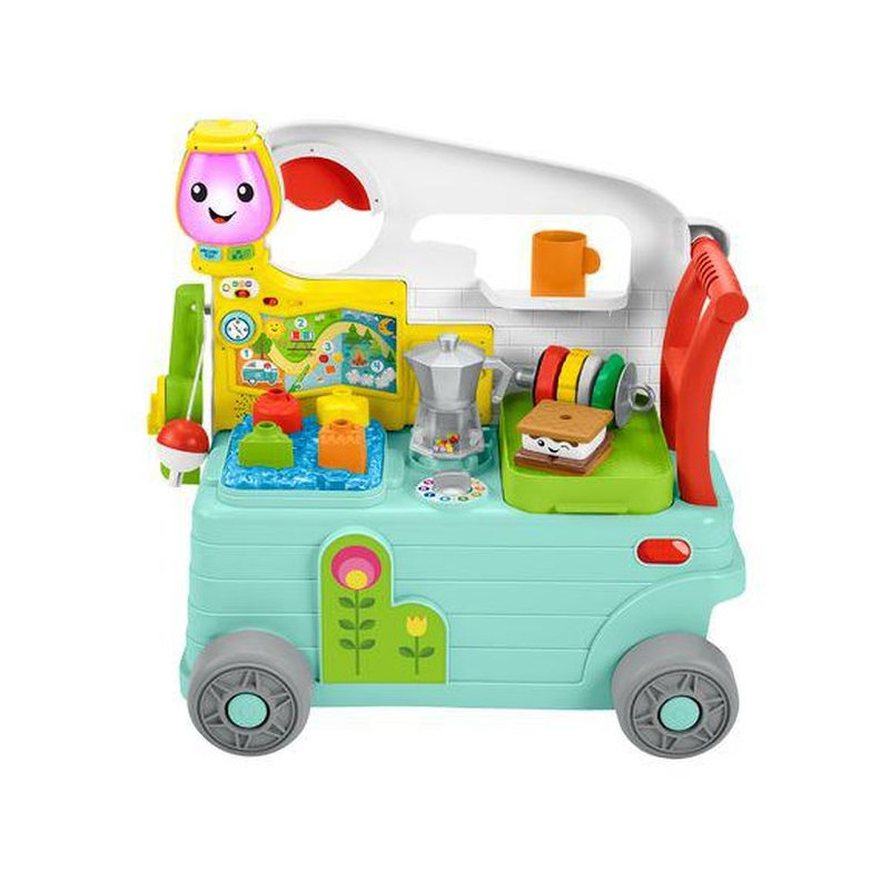 Fisher Price Laugh & Learn Εκπαιδευτικό Τροχόσπιτο 3 Σε 1-Smart Stages (HCK81)