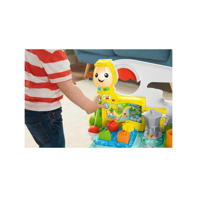 Fisher Price Laugh & Learn Εκπαιδευτικό Τροχόσπιτο 3 Σε 1-Smart Stages (HCK81)