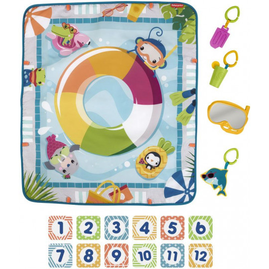 Fun Activity Mat Swimming Pool, Baby Activity Mat With Removable Toys (GRR44)