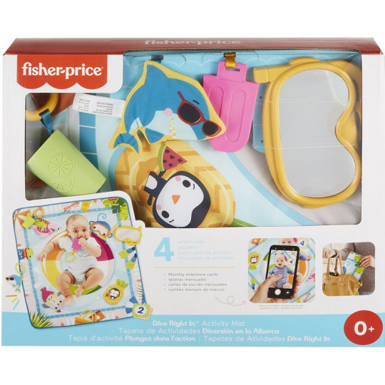 Fisher Price Μεγάλο Πάπλωμα Δραστηριοτήτων (GRR44)