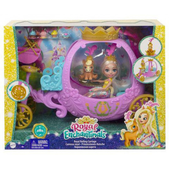 Royal Enchantimals Royal Rolling Carriage Playset (GYJ16)