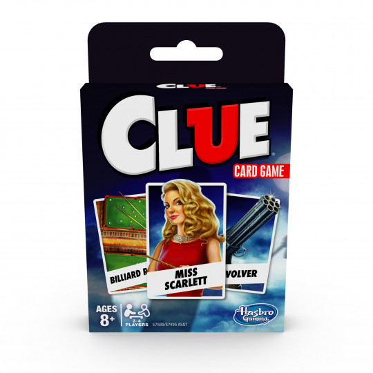 Classic Card Game Clue (E7589)