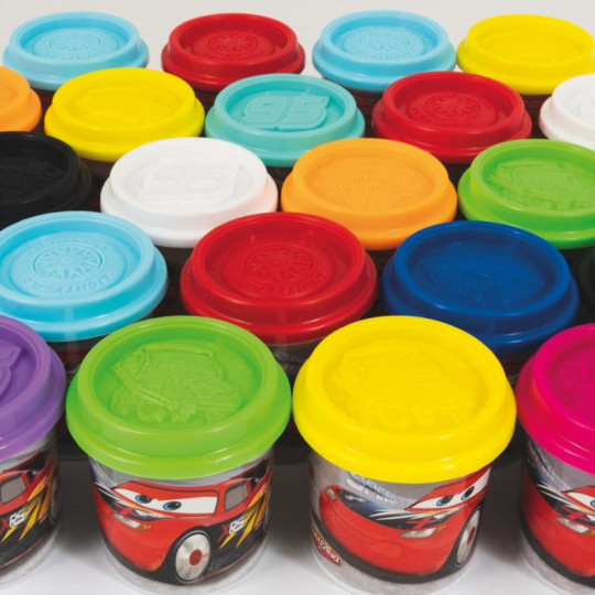 AS Dough 20 Pots + 10 Gift With 3D Caps (13 Colors) 3kg For Ages 3+(1045-03591)