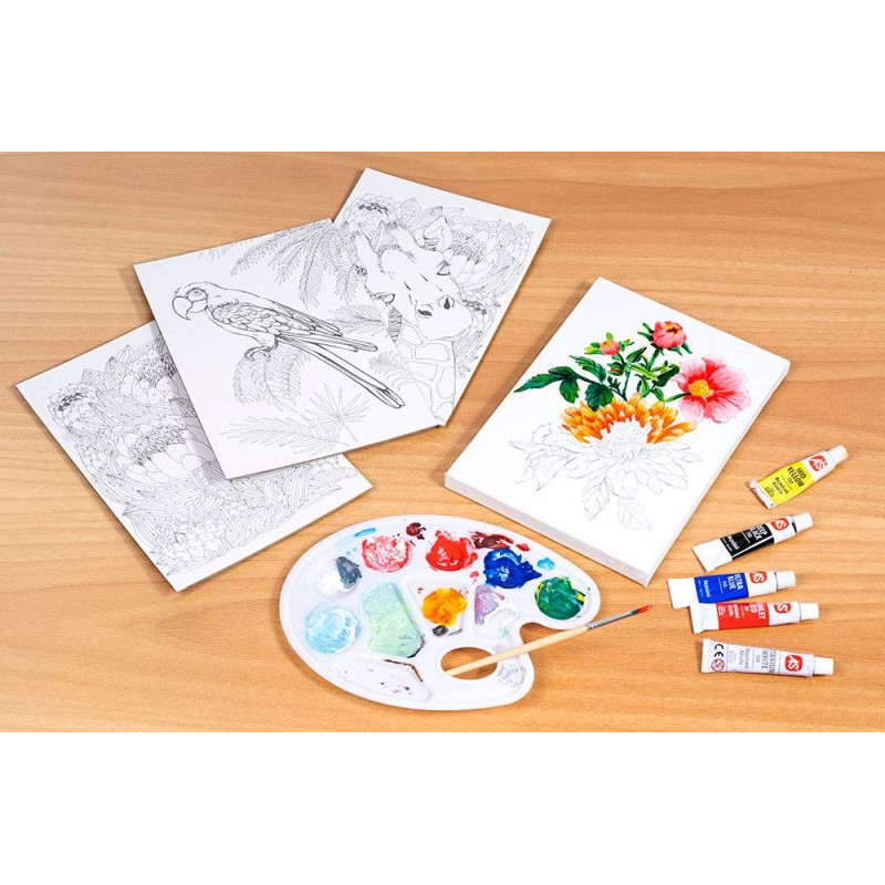 Painting Workshop Acrylic Drawing Set Nature For Ages 10+(1038-11036)