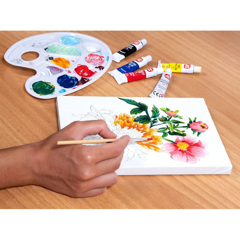 Painting Workshop Acrylic Drawing Set Nature For Ages 10+(1038-11036)