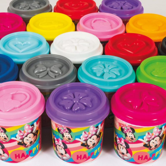 AS Dough 20 Pots + 10 Gift With 3D Caps (13 Colors) 3kg For Ages 3+(1045-03590)