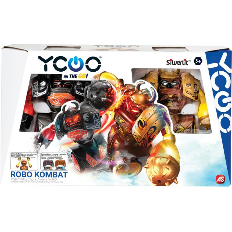 Silverlit Ycoo Robo Kombat Viking Remote Control Battling Robots For Ages 5+(7530-88059)