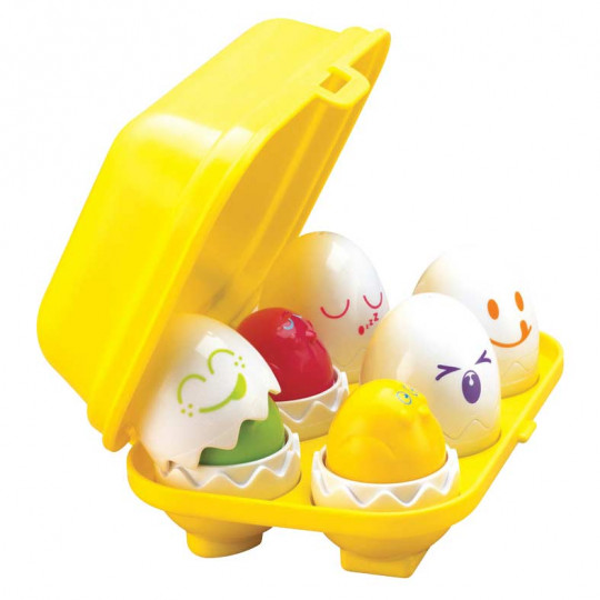 Tomy Toomies Baby Toddler Toy Hide And Squeak Eggs For 6+ Months(1000-11581)