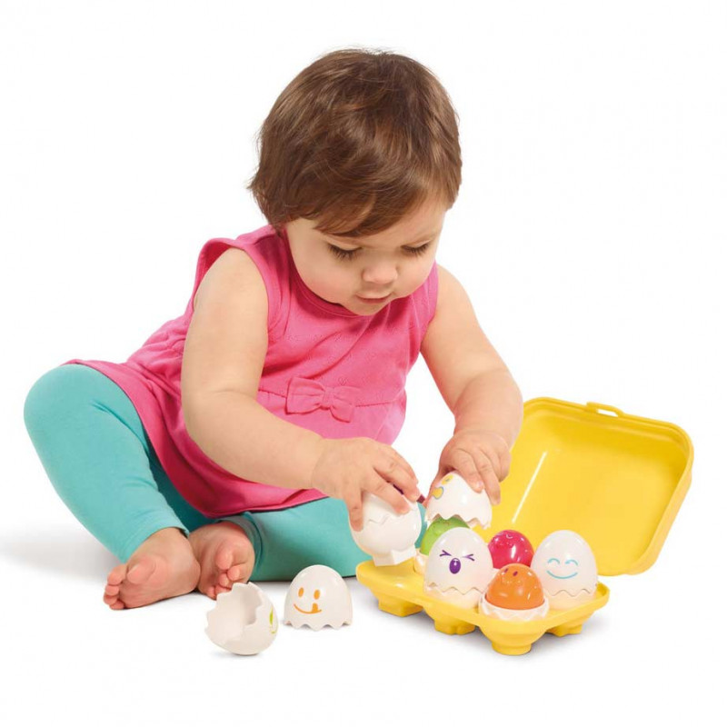 Tomy Toomies Baby Toddler Toy Hide And Squeak Eggs For 6+ Months(1000-11581)