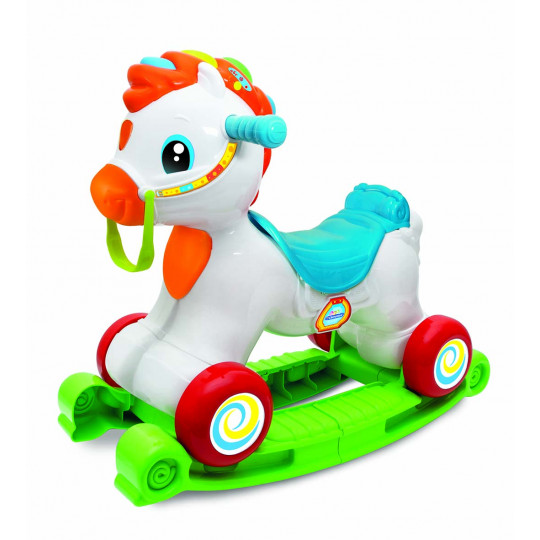 Baby Clementoni Educational Baby Toddler Ride On Horse 3 In 1 For 12-36 Months(1000-63710)