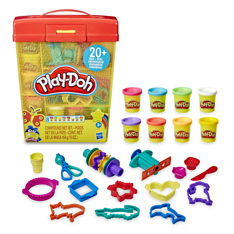 Play-Doh Bulk Tools And Storage Set (E9099)