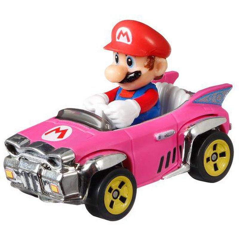 Hot Wheels Mario Kart Αυτοκινητάκια Σετ Των 4 (GWB36)