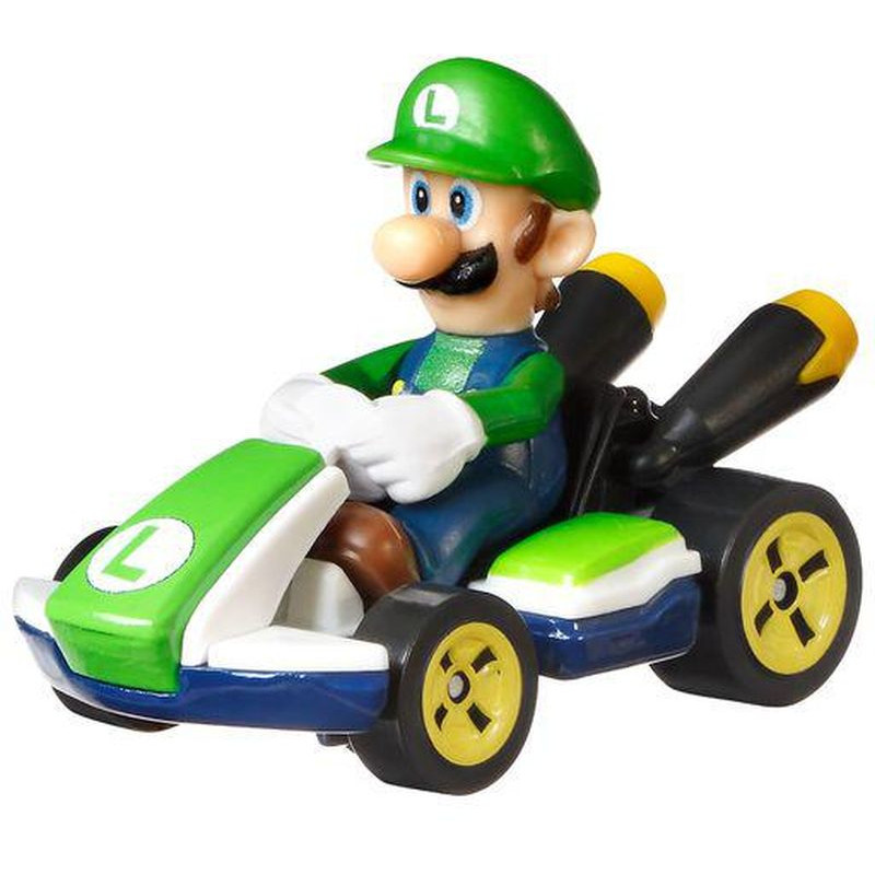 Hot Wheels Mario Kart Αυτοκινητάκια Σετ Των 4 (GWB36)