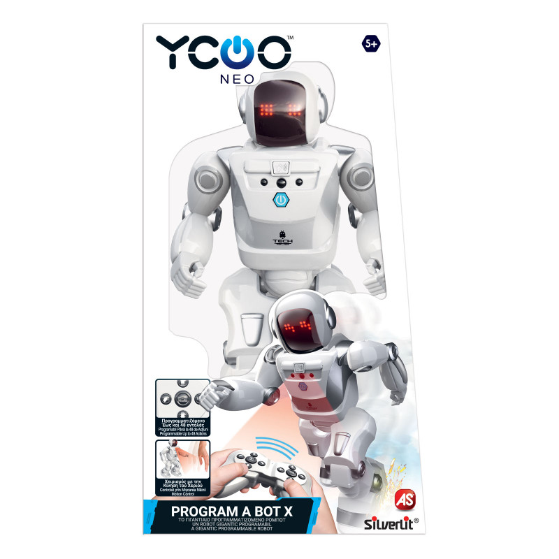 Silverlit Ycoo Program A Bot X Τηλεκατευθυνόμενο Ρομπότ Για 5+ Χρονών(7530-88071)