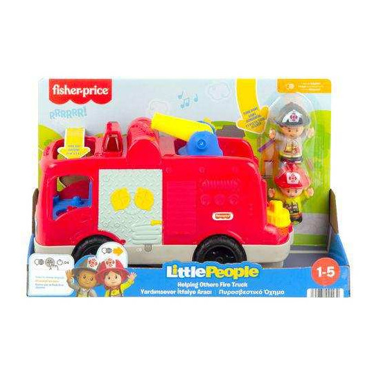 Fisher-Price Little People Fire Brigade Vehicle Greek (HDJ24)